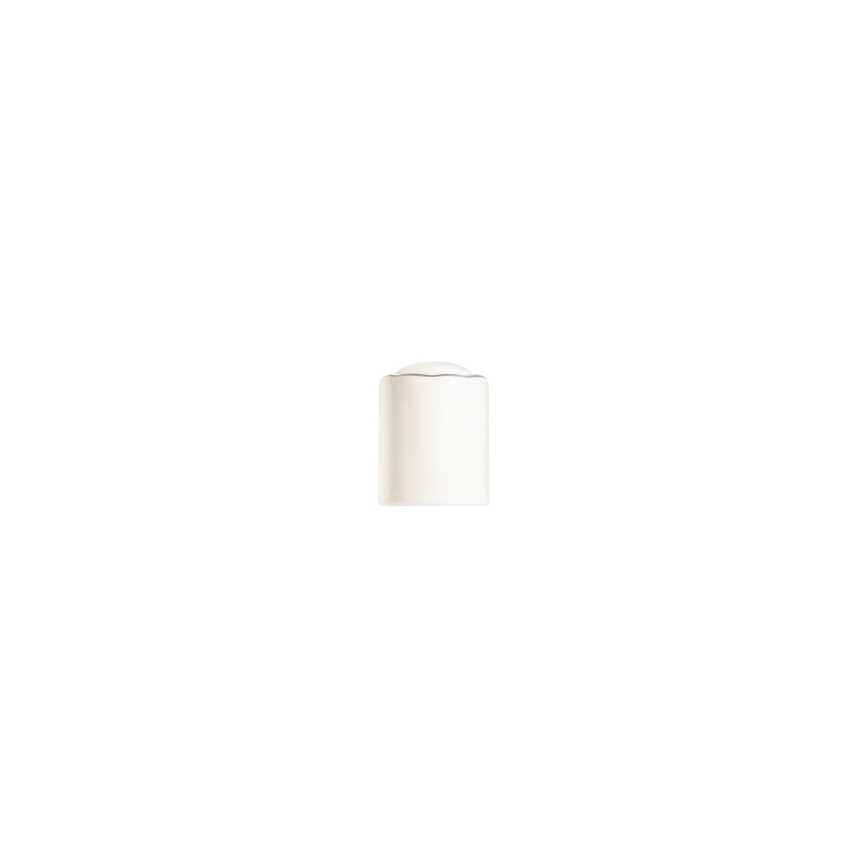 53-delni jedilni komplet, bel/srebrn, porcelan