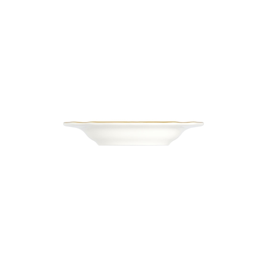 53-delni jedilni set, bela/zlata, porcelan