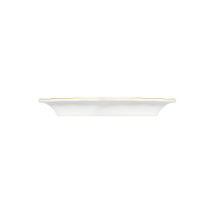 53-delni jedilni set, bela/zlata, porcelan
