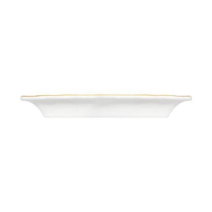 53-delni jedilni set, bela/zlata, porcelan