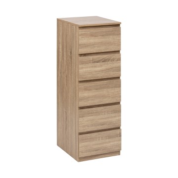 5five - Komoda HEIM 40x118x48 cm rjava
