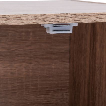 5five - Komoda TIDY 68x68x32 cm rjava