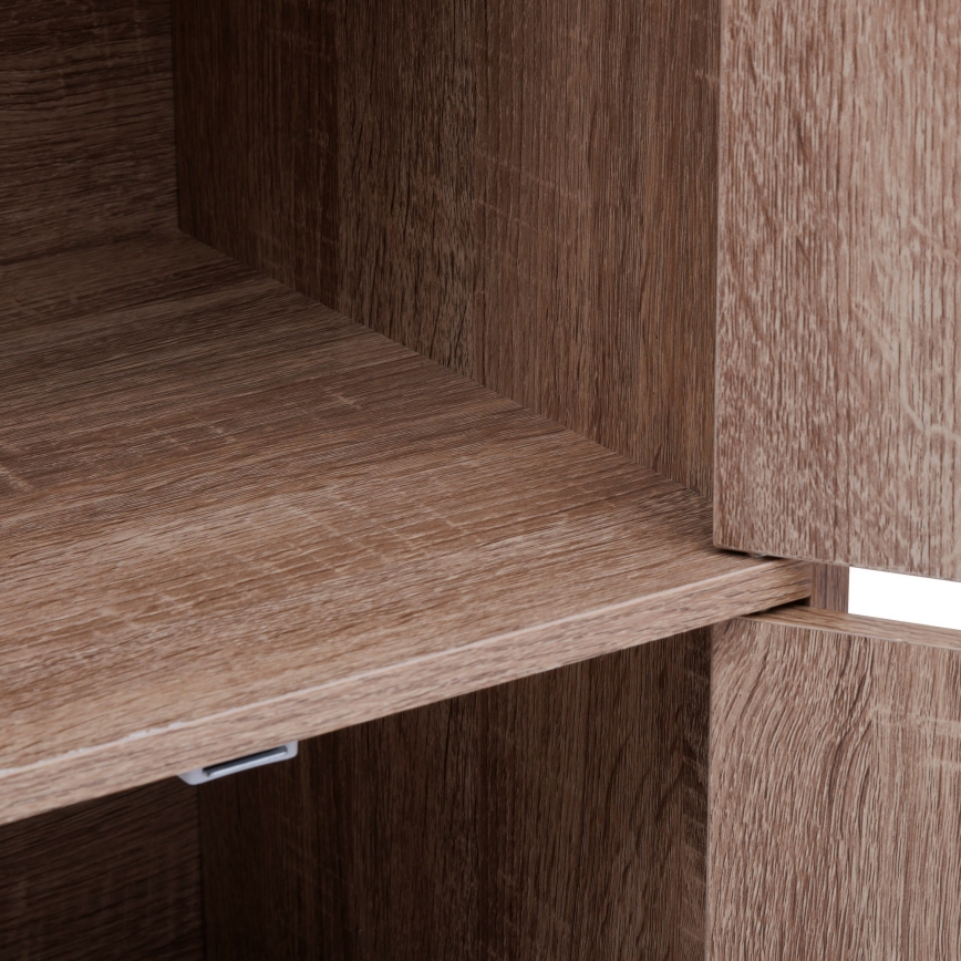 5five - Komoda TIDY 68x68x32 cm rjava
