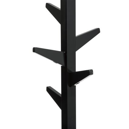 5five - Prostostoječi obešalnik RAME 169x35 cm črna/rjava