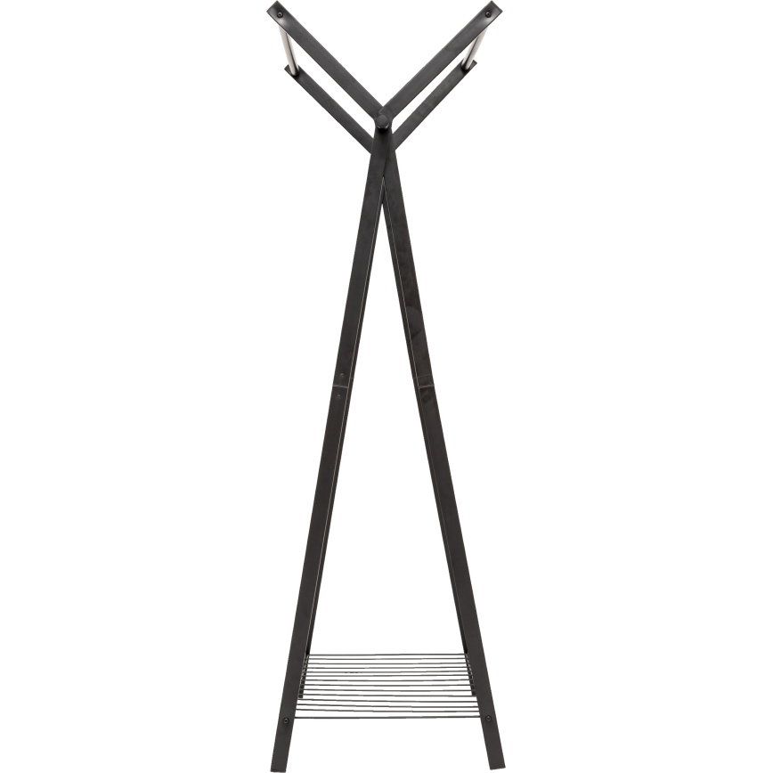 5five - Samostoječi obešalnik METY 145x98 cm črn