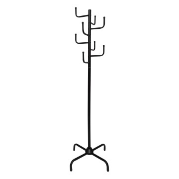 5five - Samostoječi obešalnik RAKU 178x58 cm črn