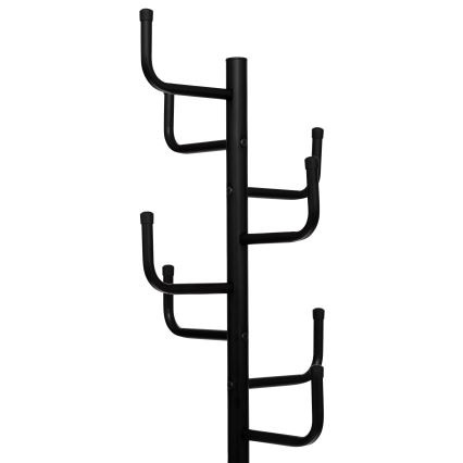 5five - Samostoječi obešalnik RAKU 178x58 cm črn
