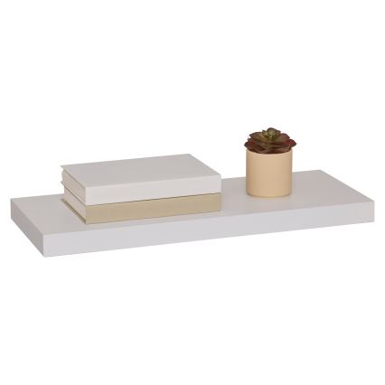 5five - Stenska polica HYLE 60x24 cm bela