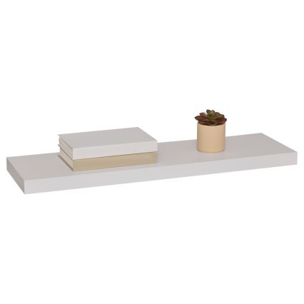 5five - Stenska polica HYLE 80x24 cm bela
