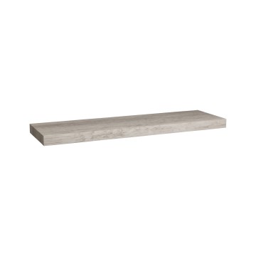 5five - Stenska polica HYLE 80x24 cm sivi hrast