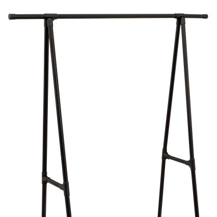 5five - Stojalo za oblačila FESY 156x83 cm črne barve