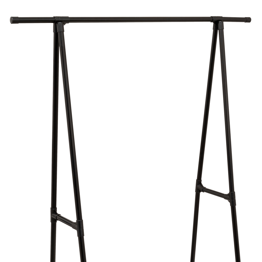 5five - Stojalo za oblačila FESY 156x83 cm črne barve