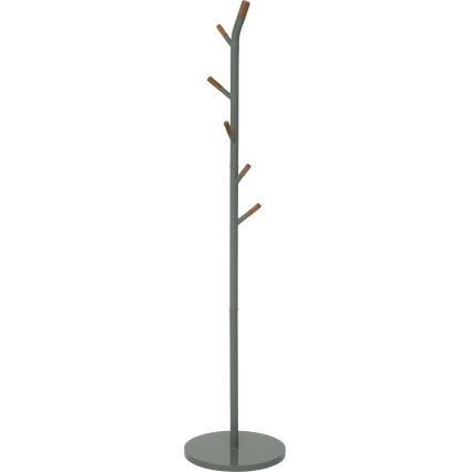 5five - Stojni obešalnik TALO 175,5x40 cm zelena/rjava