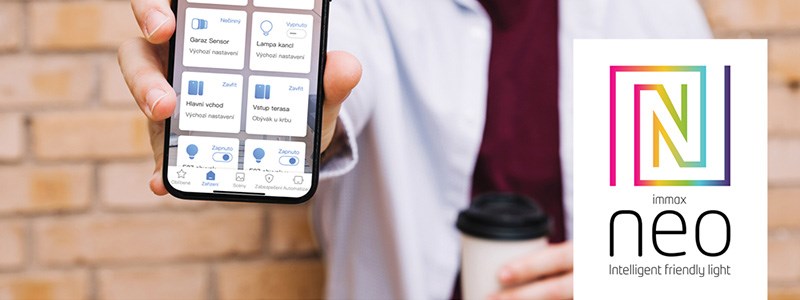Nadzorujte pametno razsvetljavo z Immax Neo