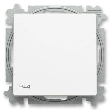 ABB 3559T-A06940 240 - Stikalo za stopnišče brez okvirčka št. 6 ZONI IP44 matno belo