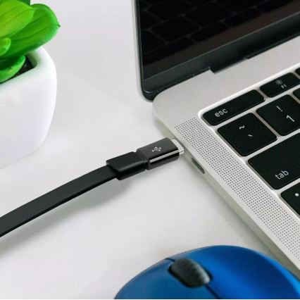 Adapter Micro USB za USB-C črn