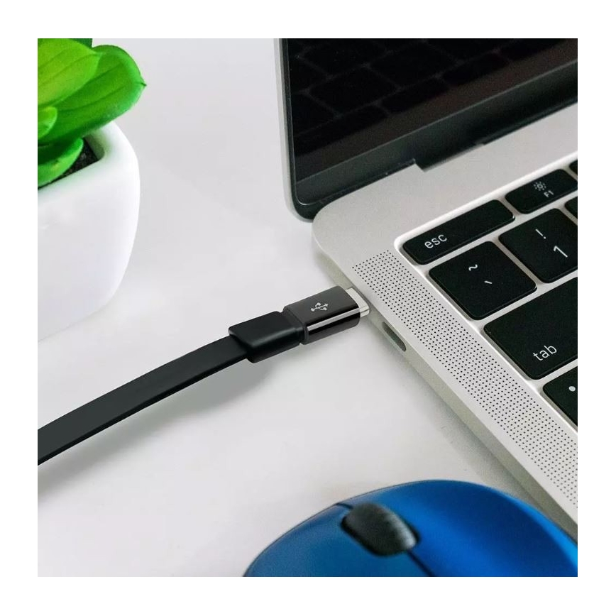 Adapter Micro USB za USB-C črn