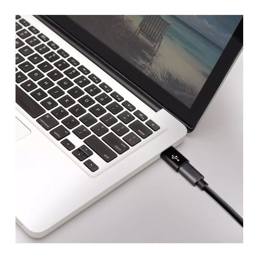 Adapter Micro USB za USB-C črn