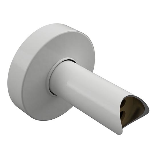 Adapter za sušilnike 6,4x6,4 cm bela