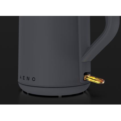 AENO - Električni čajnik 1,5 l 2200W/230V črn