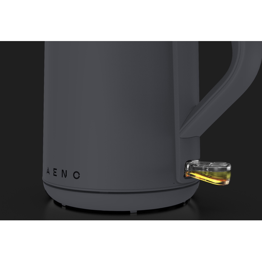 AENO - Električni čajnik 1,5 l 2200W/230V črn