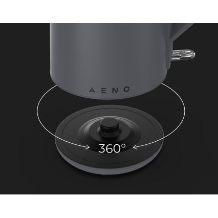 AENO - Grelnik vode 1,5 l 2200W/230V črna