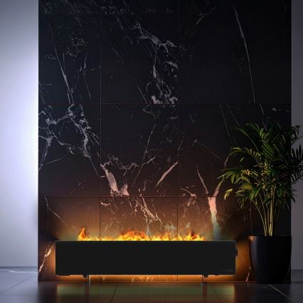 AENO - Pametni električni grelec/konvektor 1000/2000 W, črna