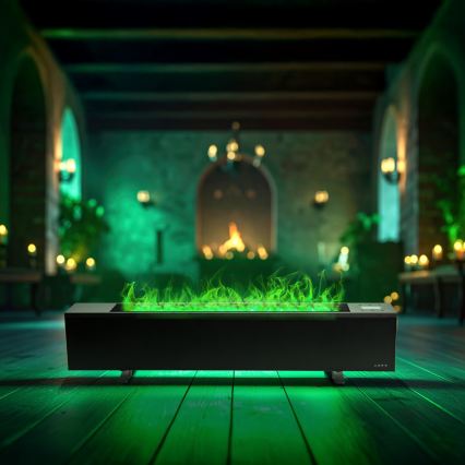 AENO - Pametni električni grelec/konvektor 1000/2000 W, črna