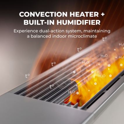 AENO - Pametni električni grelec/konvektor 1000/2000W bel