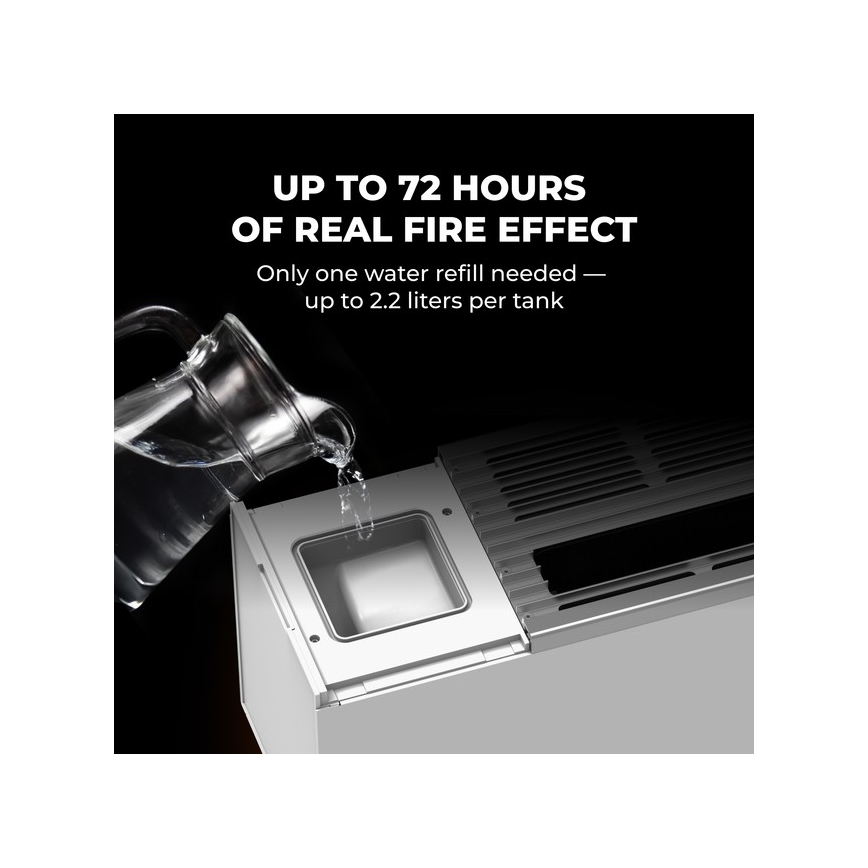 AENO - Pametni električni grelec/konvektor 1000/2000W bel