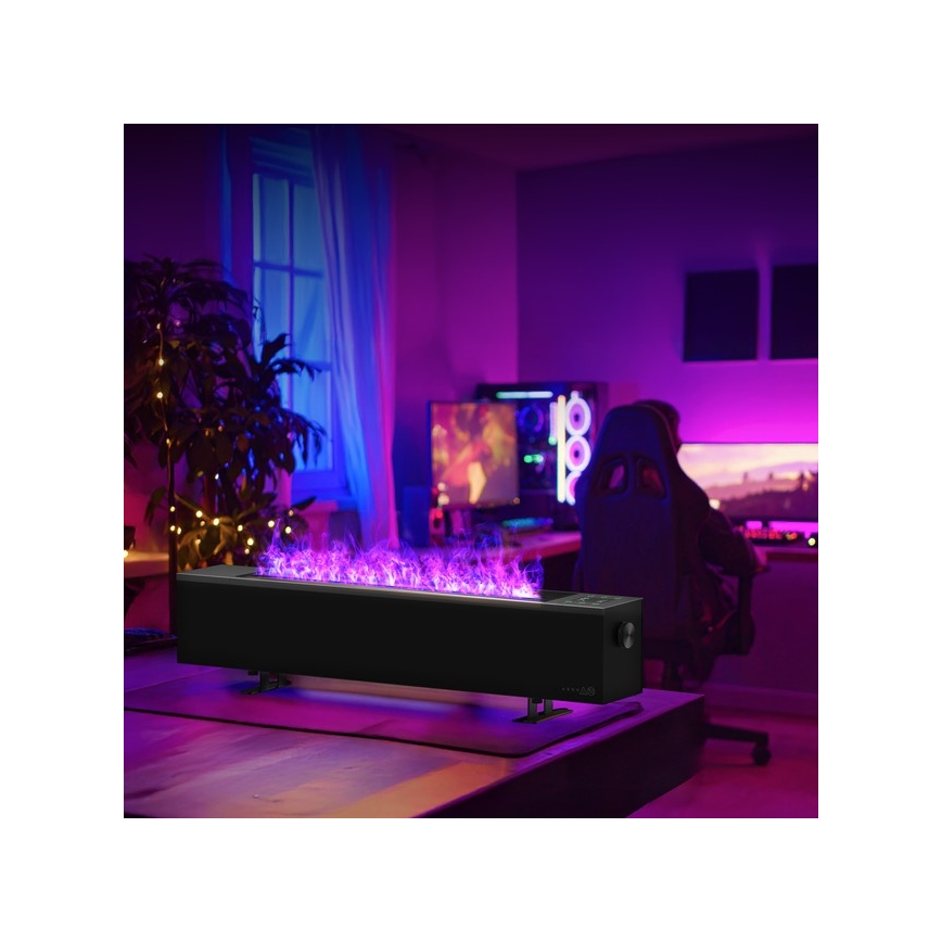 AENO - Pametni električni grelec/konvektor 1000/2000W črni