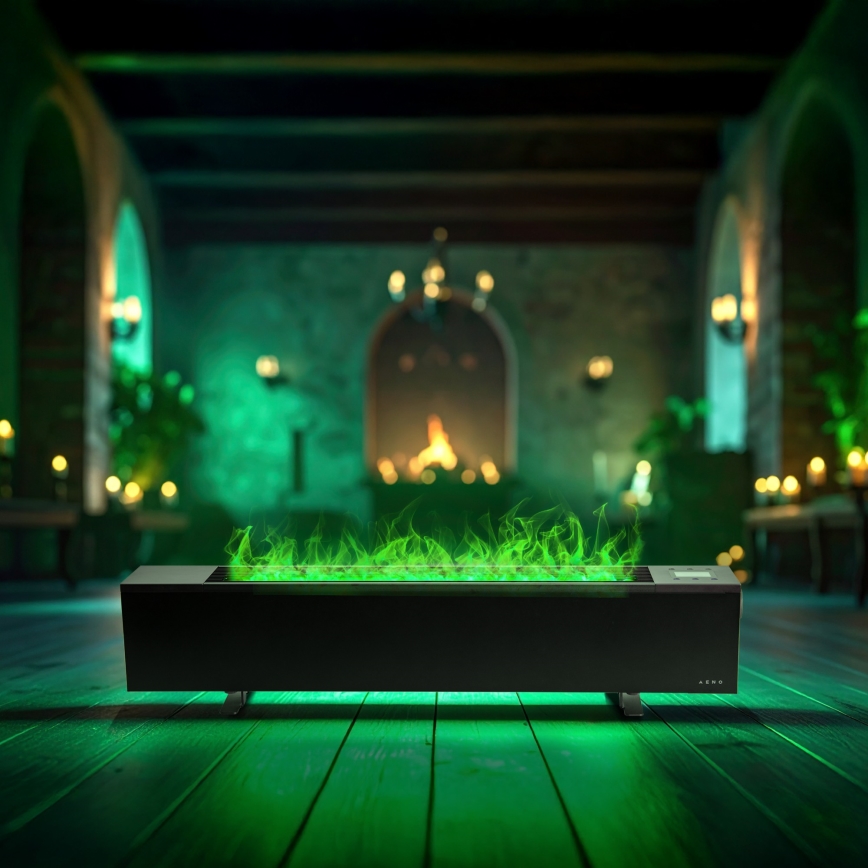 AENO - Pametni električni grelec/konvektor 1000/2000W črni