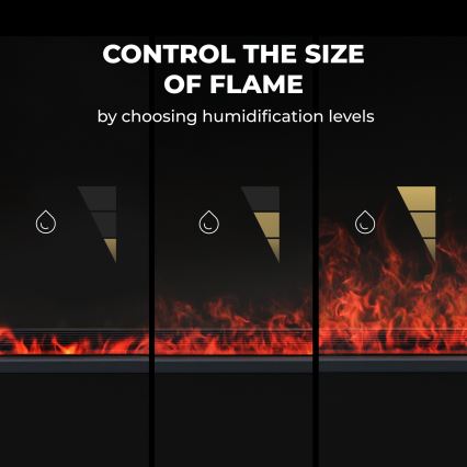 AENO - Pametni električni grelec/konvektor 1000/2000W črni
