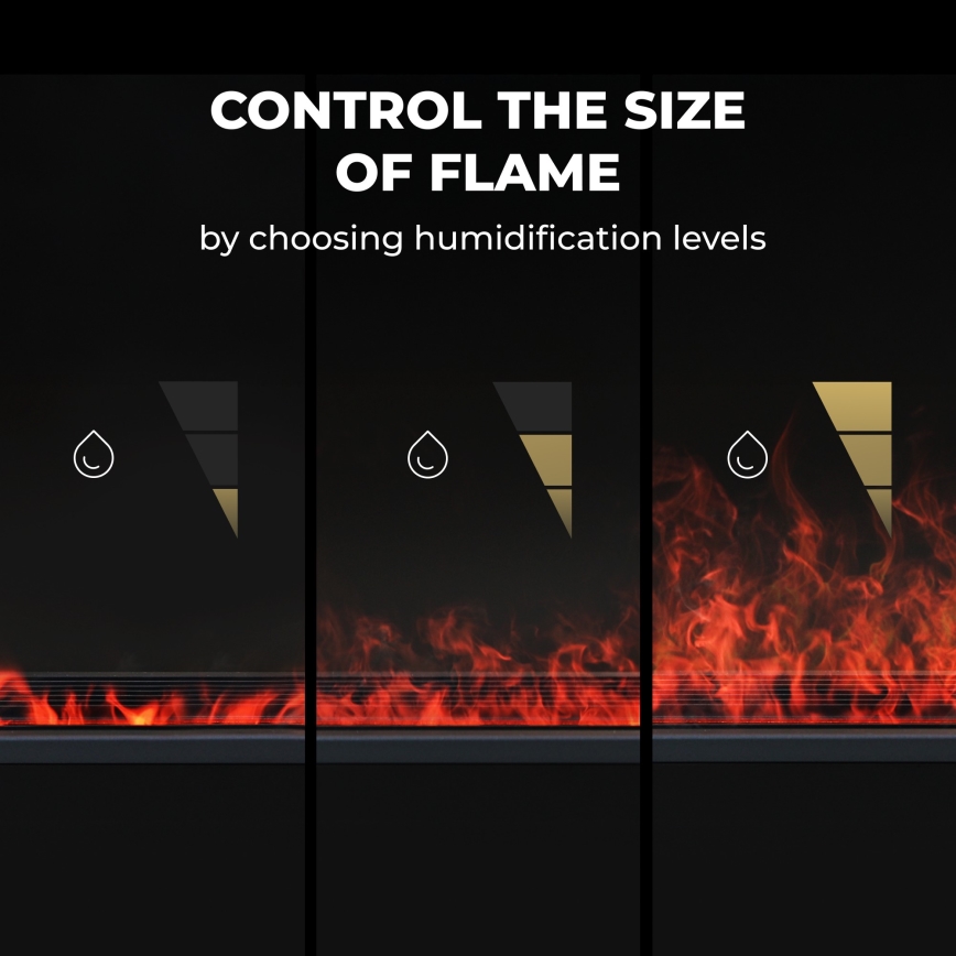 AENO - Pametni električni grelec/konvektor 1000/2000W črni