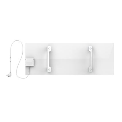 AENO - Pametni električni infrardeči panel 700W časovnik/termostat IP44 Wi-fi bela