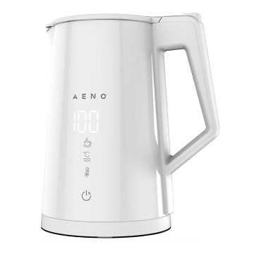 AENO - Pametni grelnik vode z LED zaslonom 1,7 l 2200W/230V bela
