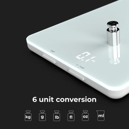 AENO - Pametni kuhinja scale 3xAAA Bluetooth