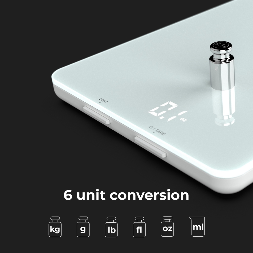 AENO - Pametni kuhinja scale 3xAAA Bluetooth