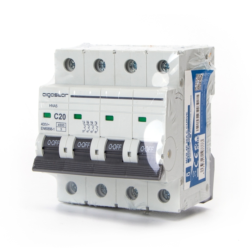 Aigostar - 4-fazni izklopnik 4P-20A-C 400V