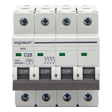 Aigostar - 4-polni odklopnik 4P-25A-C 400V