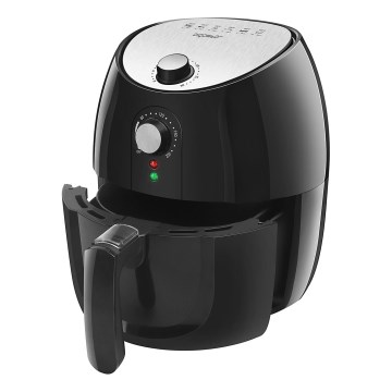 Aigostar - Cvrtnik na vroč zrak 1500W/230V 3,5l črna