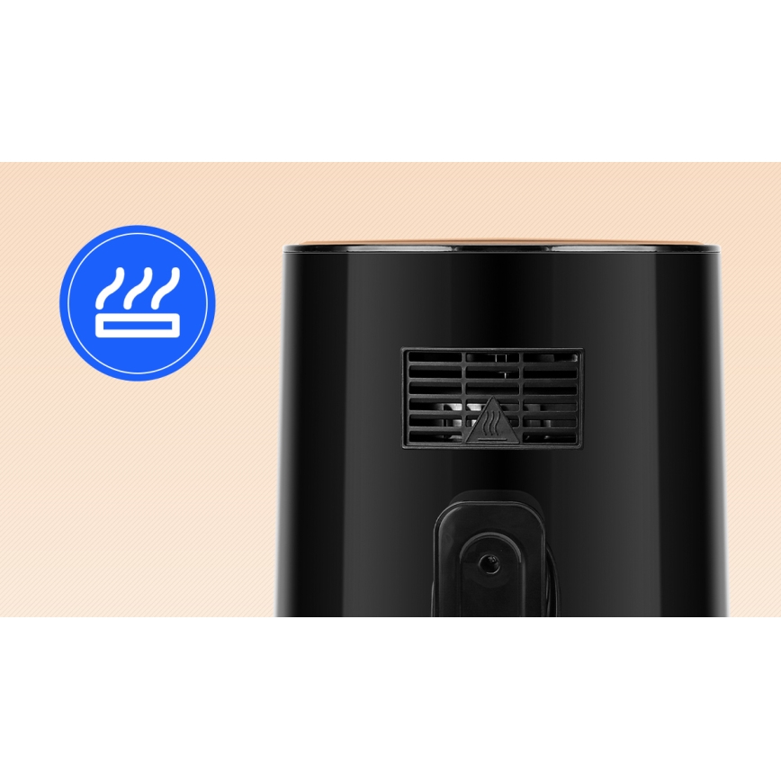 Aigostar - Cvrtnik na vroč zrak 7l 1900W/230V
