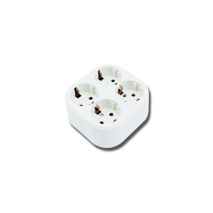 Aigostar - Domača vtičnica 4x SCHUKO 250/16A