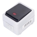 Aigostar - Enogumbno stikalo IP54
