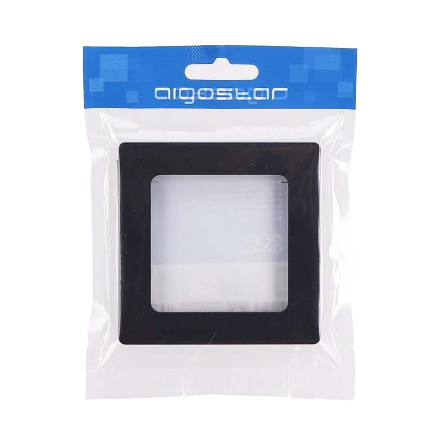 Aigostar - enostaven plastičen okvir, črn