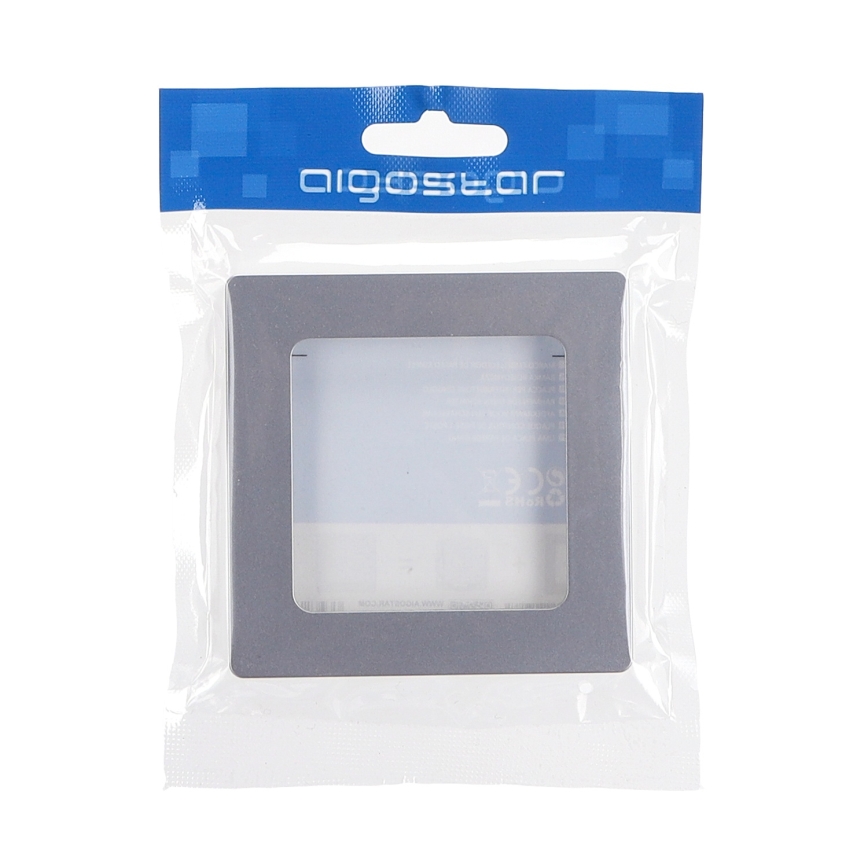Aigostar - Enostaven plastičen okvir, srebrne barve