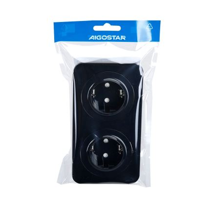 Aigostar - Hišna vtičnica 2Z SCHUKO 250/16A