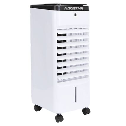 Aigostar - Hladilnik zraka 60W/230V bel + daljinski upravljalnik