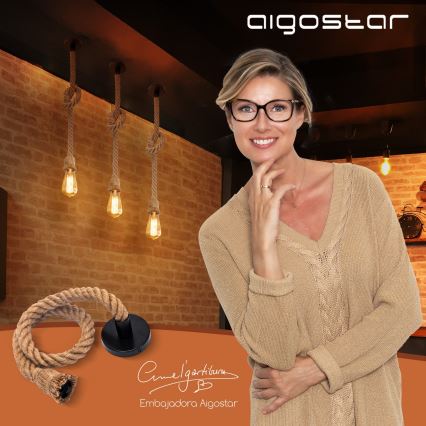 Aigostar - Kabel za polnjenje 1xE27/60W/230V