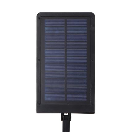 Aigostar - Komplet 2x LED solarnih uličnih svetilk s senzorjem LED/3W/3,7V1800 mAh IP44 3000/4000/5000K + z daljinskim upravljalnikom